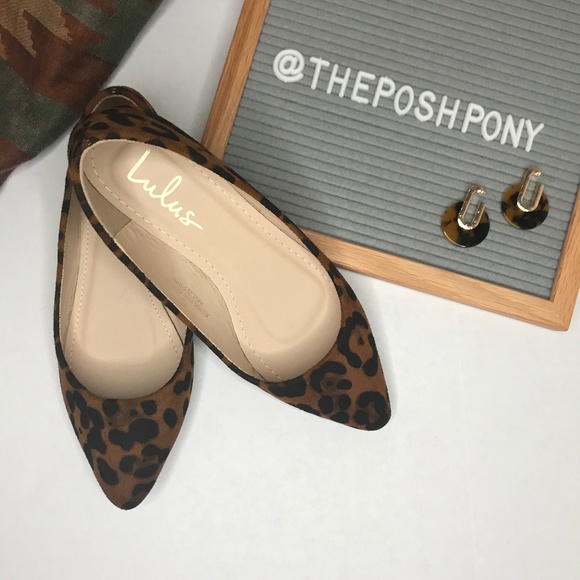 lulus leopard flats